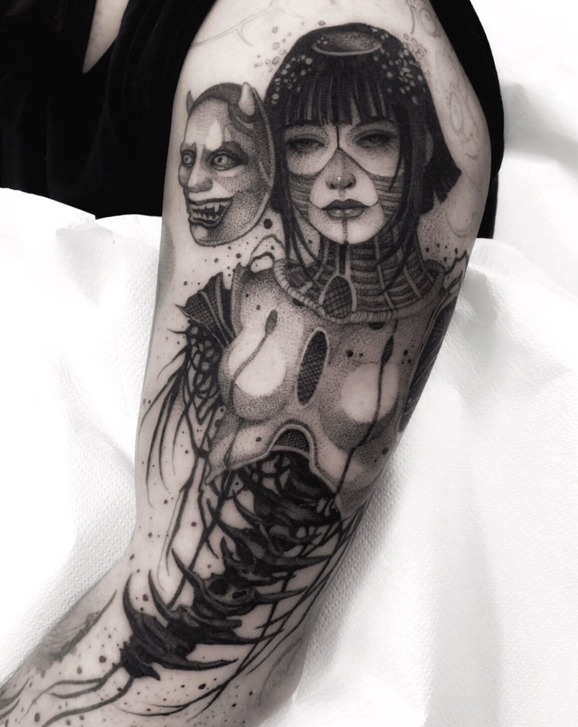 Tattoo by Francesco Bianco, @f_bianco_