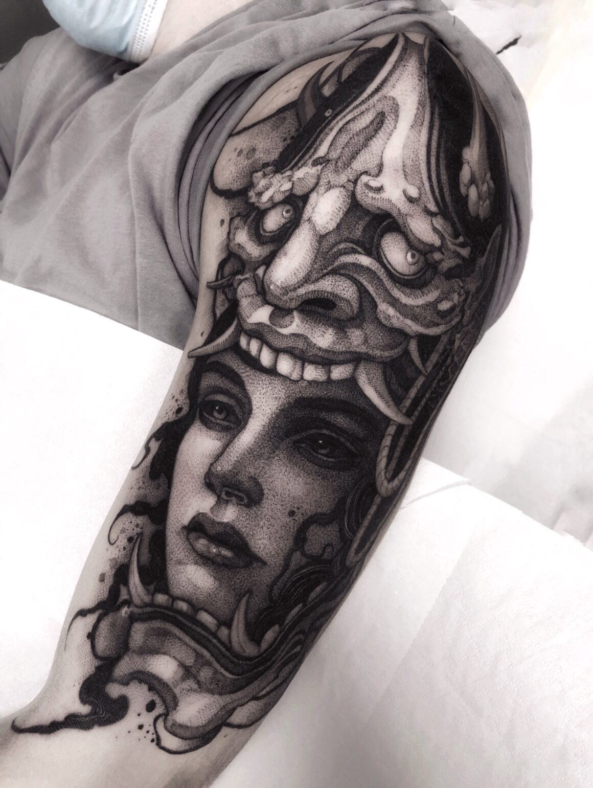 Tattoo by Francesco Bianco, @f_bianco_