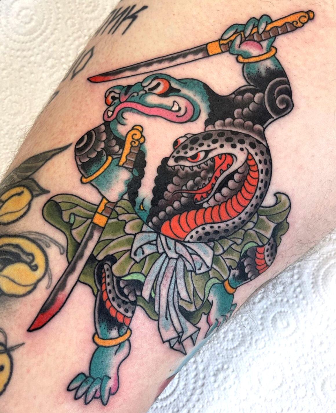 Tatouage par Adrian Hing, @adrian_hing_tattoo