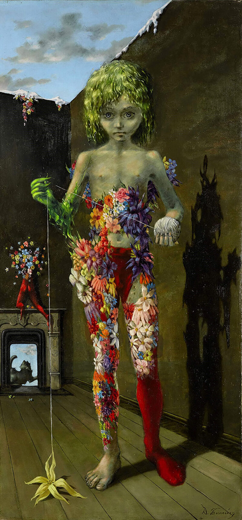Dorothea Tanning, The magic flower game