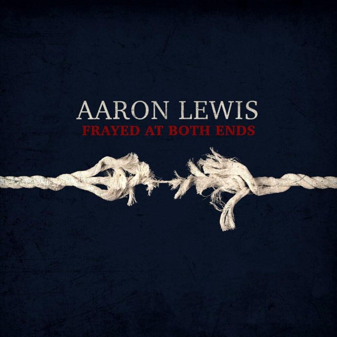 Aaron Lewis, Frayed At Both Ends artwork, @aaronlewismusic