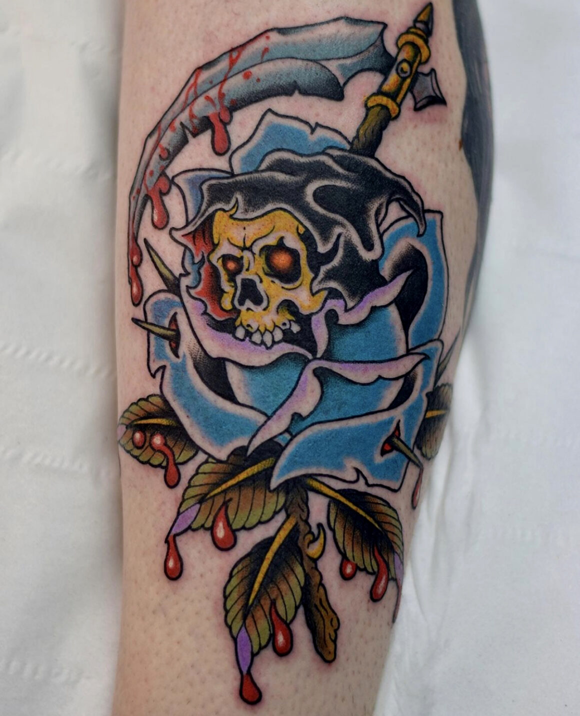 95 Best Grim Reaper Tattoo Designs  Meanings  2019