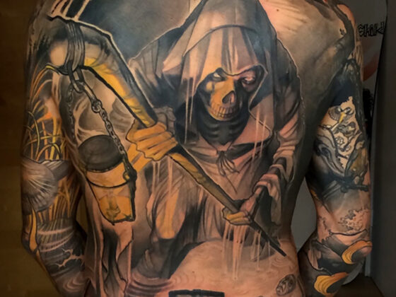 Steve Moore, Get Moore Tattoos, Vancouver Island, Canada