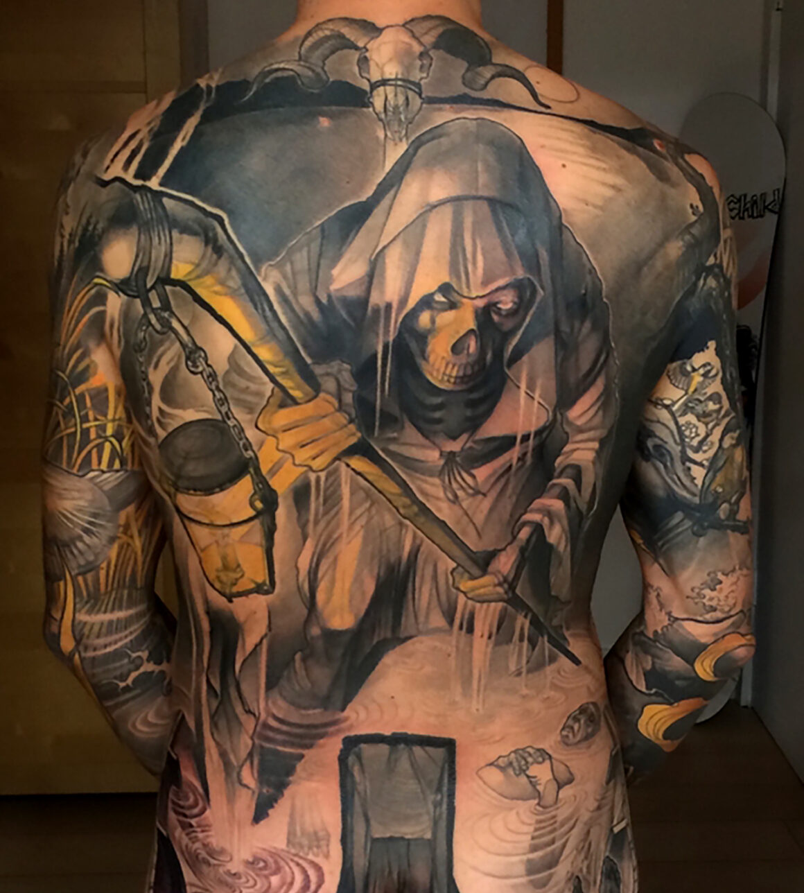 The Grim Reaper in Japanese and American Traditional culture - Tattoo Life