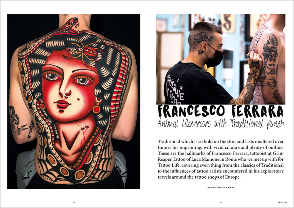 Francesco Ferrara: Animal likenesses with Traditional punch