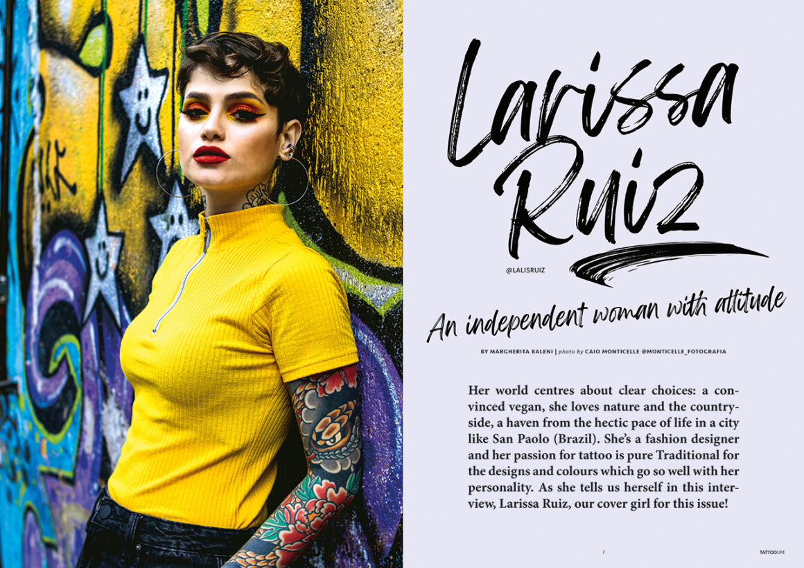 Cover girl: Larissa Ruiz