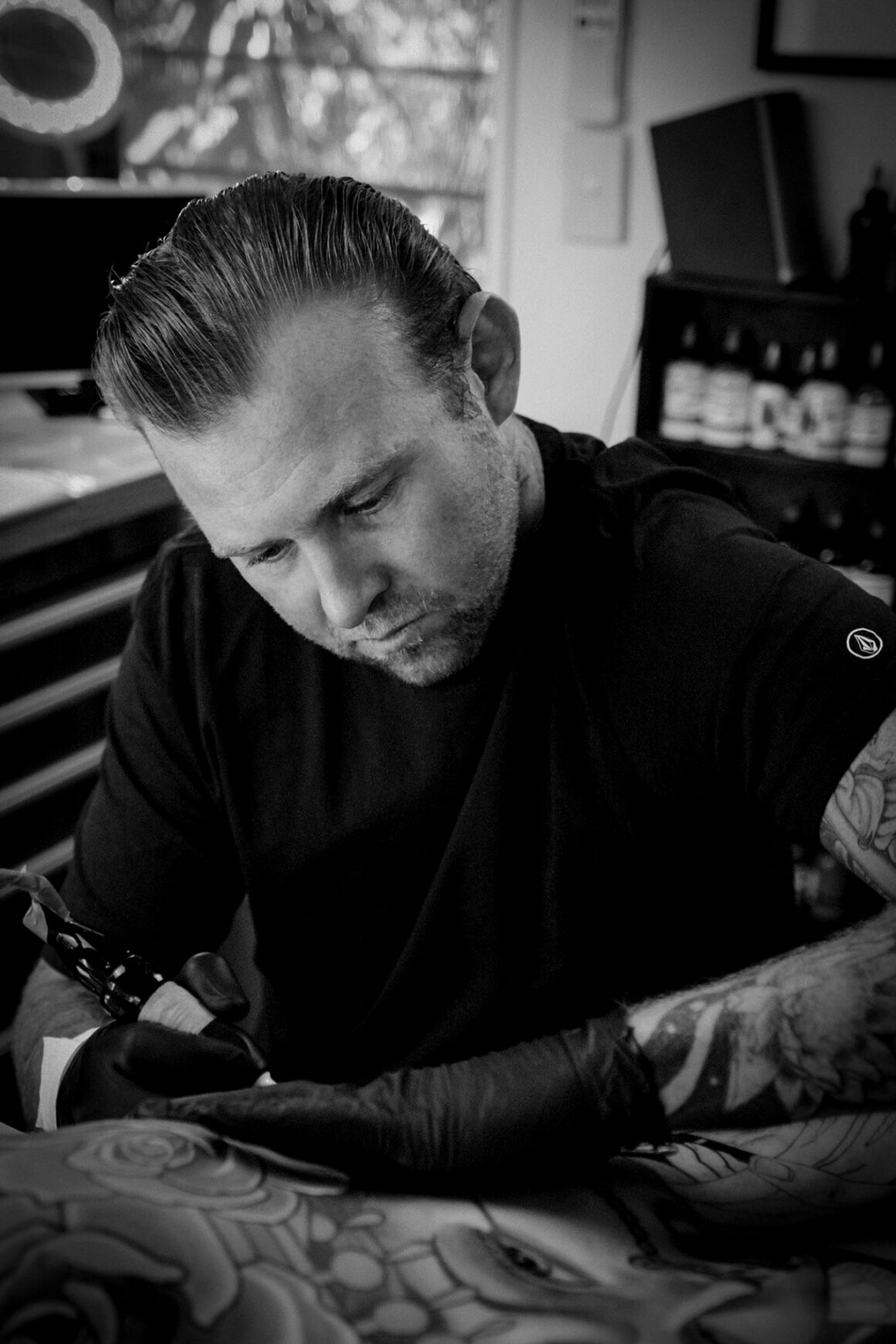 Tattoo artist Sam Clark, @samclarktattoos