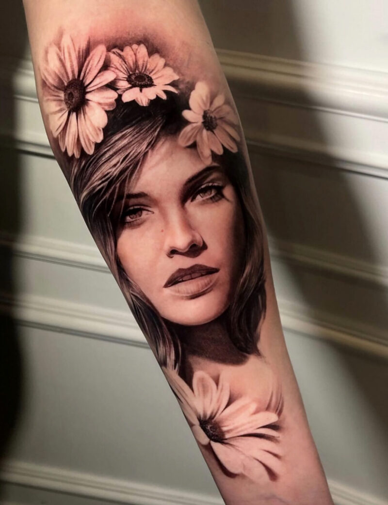 Tattoo gallery Female faces in all the bestloved styles of tattoo Tattoo Life