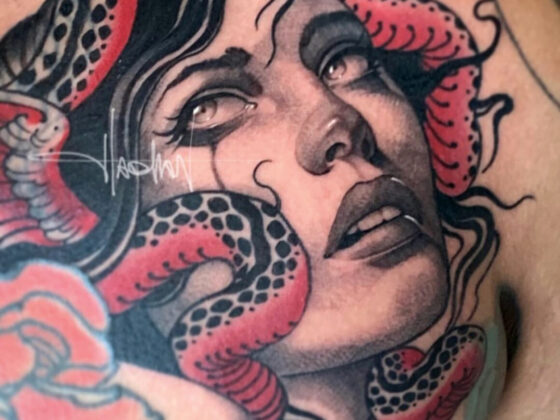 Tattoo by Justin Hartman, @justinhartmanart