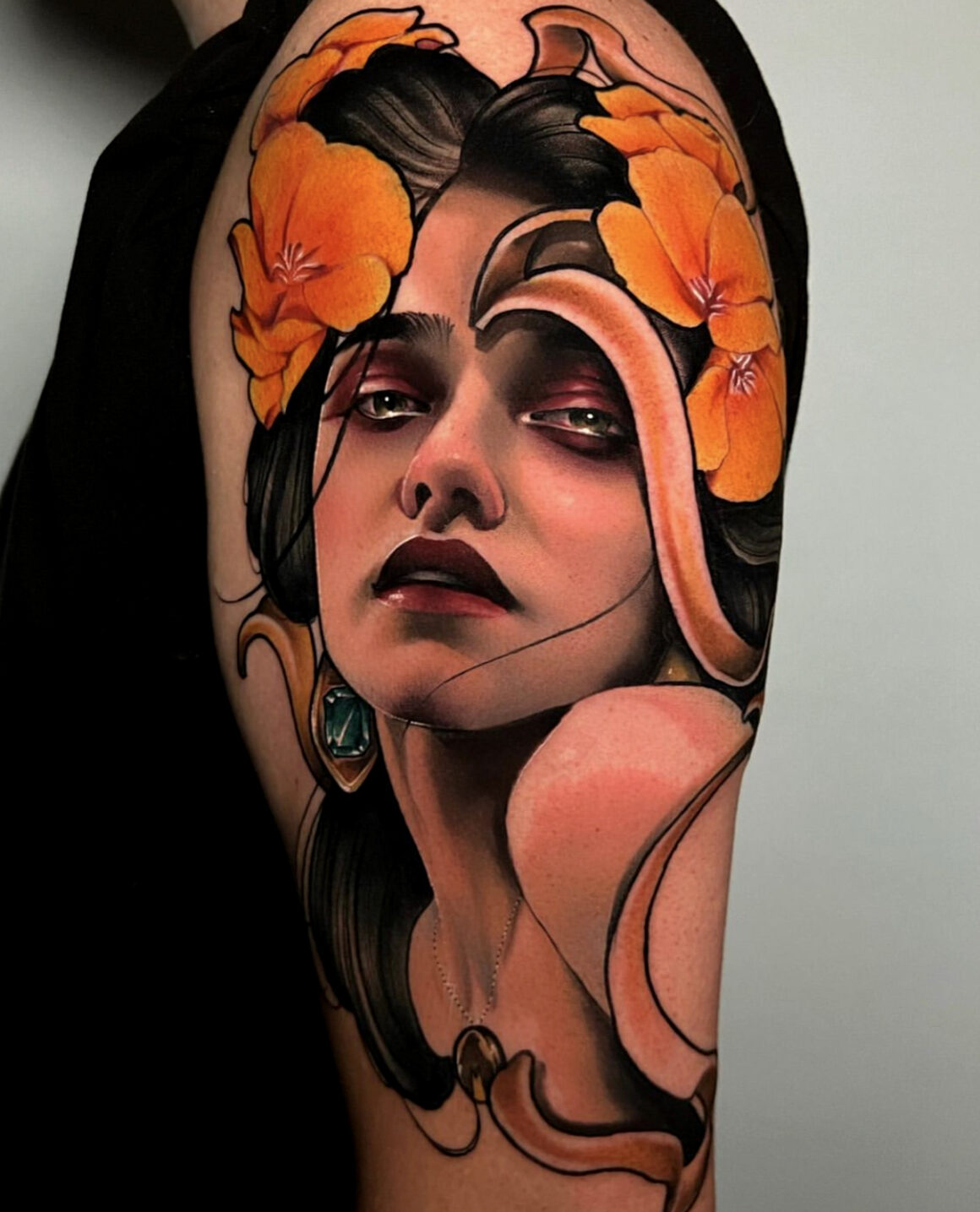 Tattoo by Raquel Escudero, @raquel_tattoofreaks