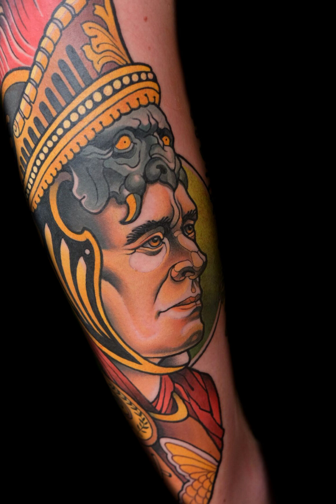 Tattoo by Sam Clark, @samclarktattoos
