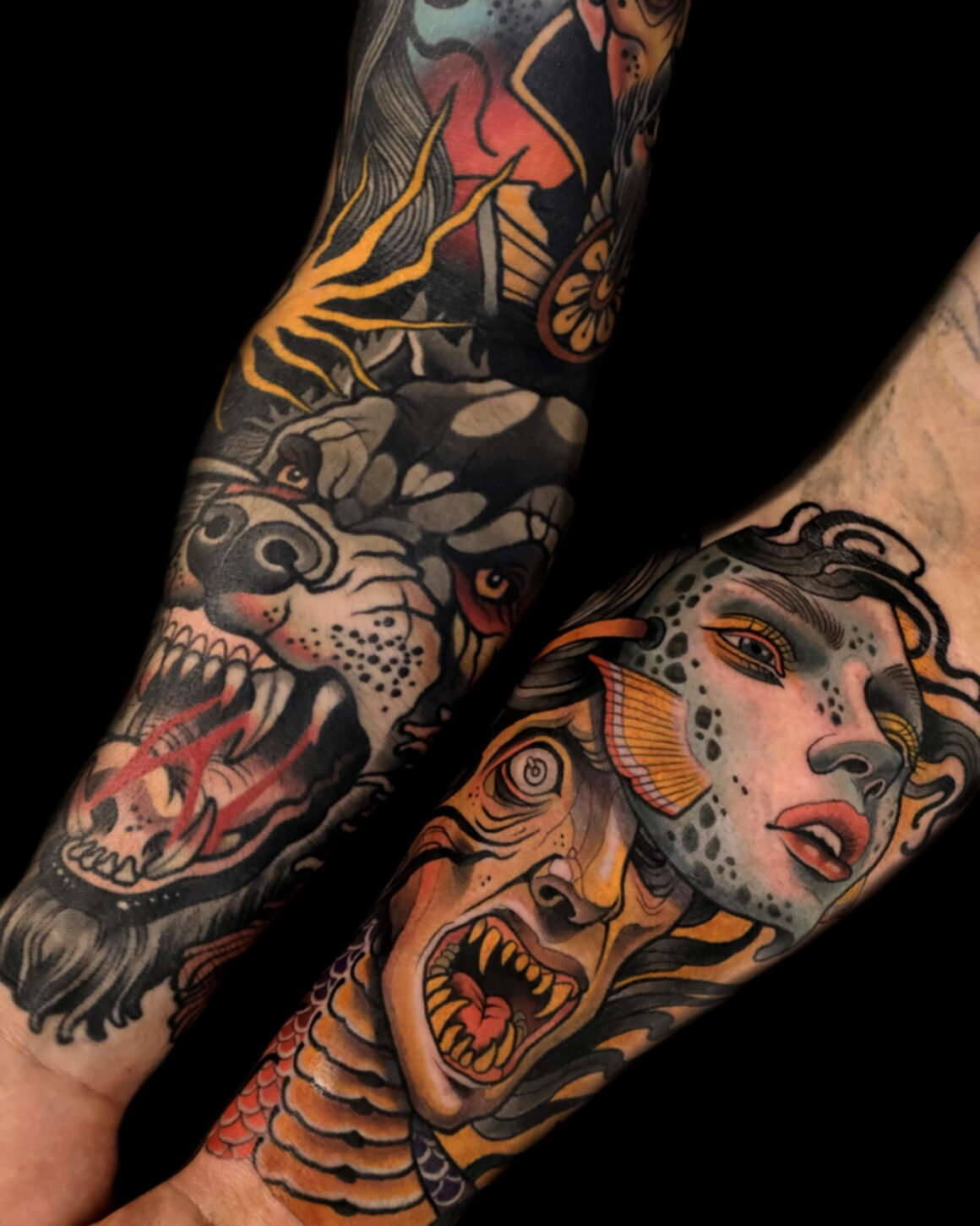 Tattoo by Sam Clark, @samclarktattoos