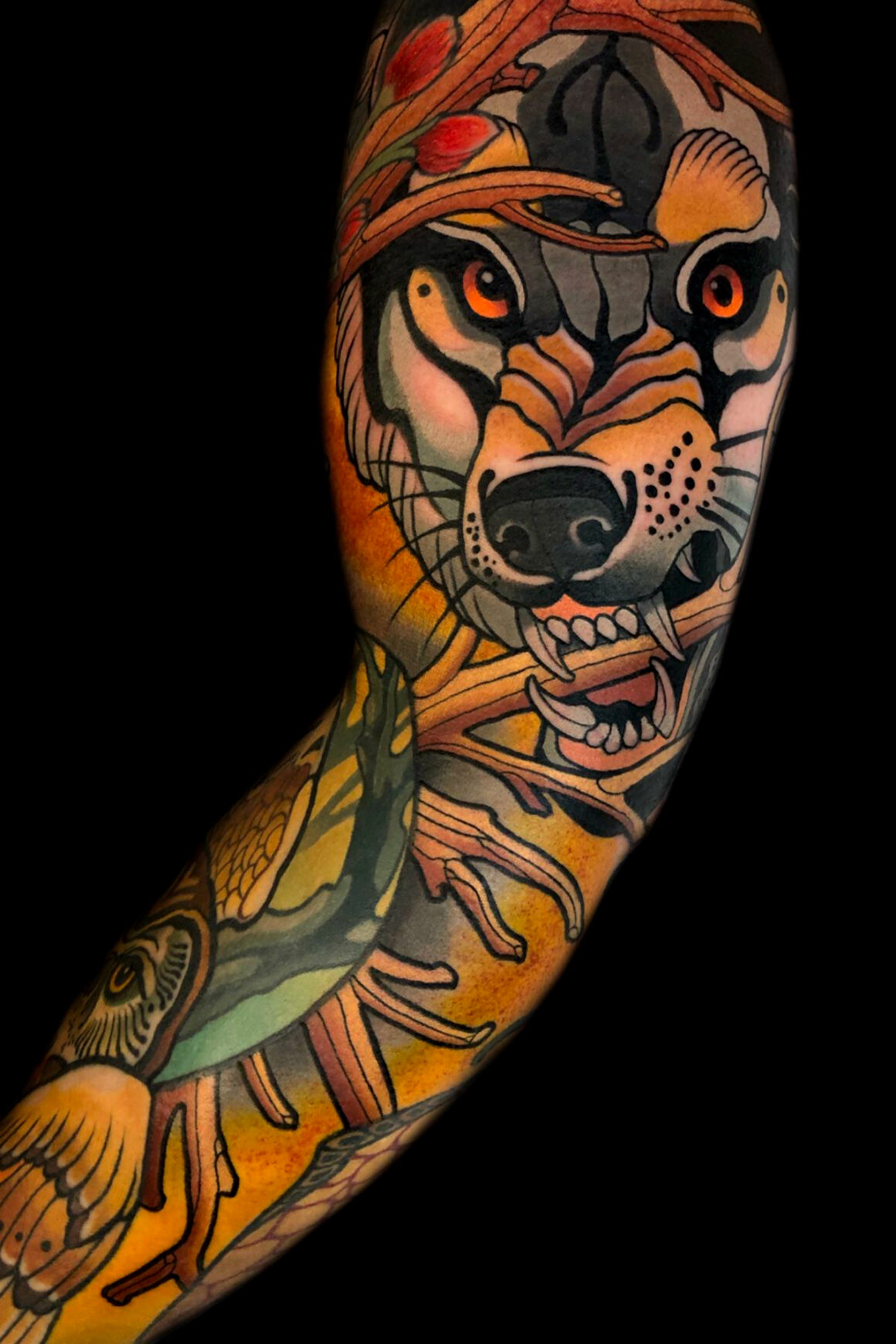 Tattoo by Sam Clark, @samclarktattoos