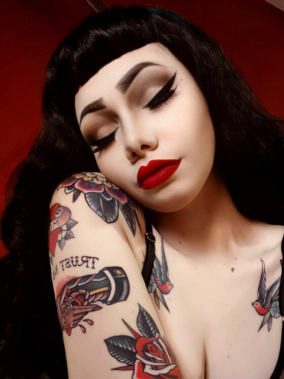 Sharon, Tattoo Model