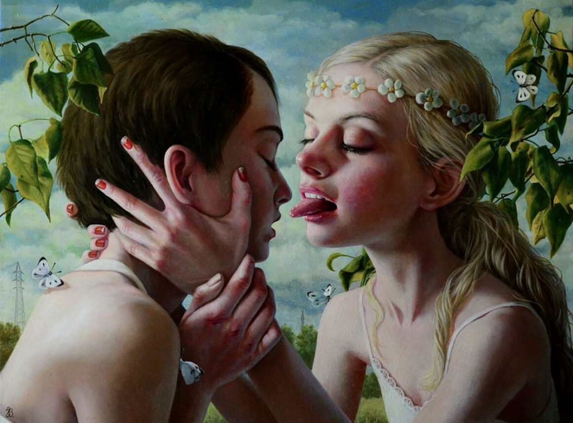 Painting by artist Jana Brike