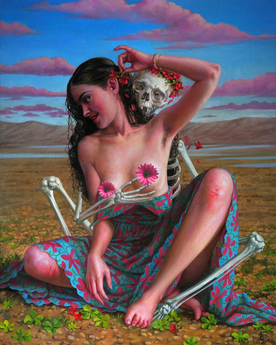 Painting by artist Jana Brike