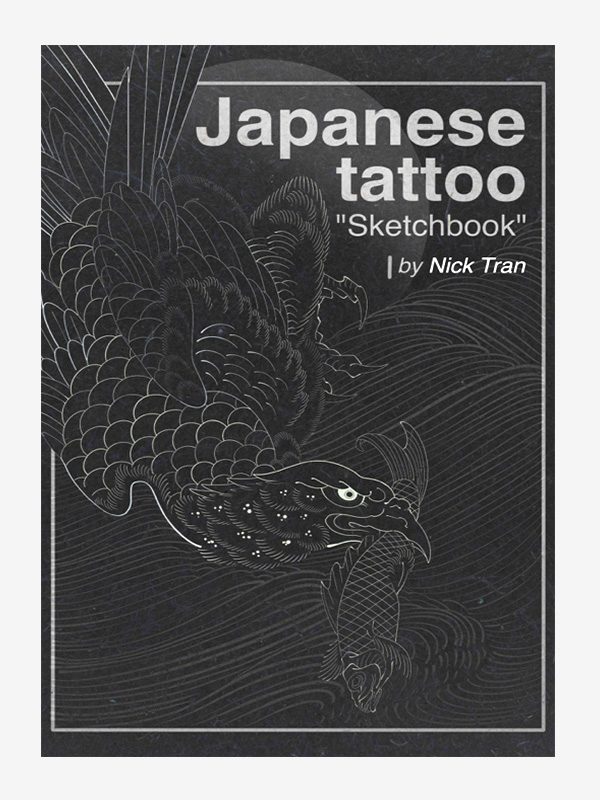 Carnet de croquis de Tatouage Japonais par Nick Tran