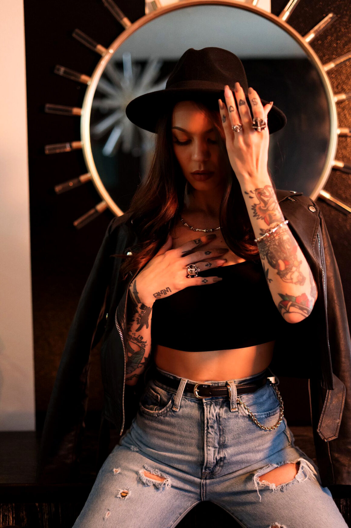 Gabi Engel, tattoo model