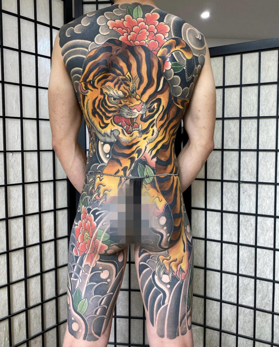 Dragon Bodysuit Tattoo Digital Art by Jeremy Tan  Pixels