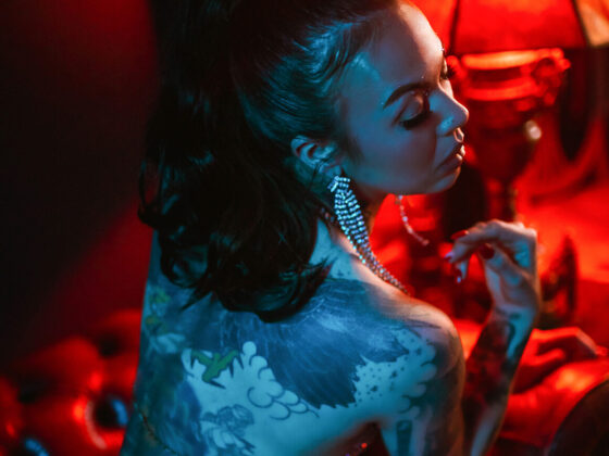 Gabi Engel, tattoo model