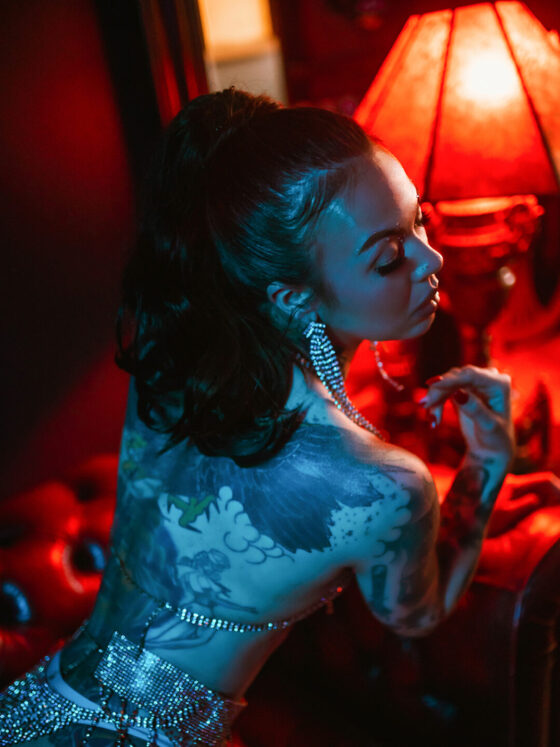 Gabi Engel, tattoo model