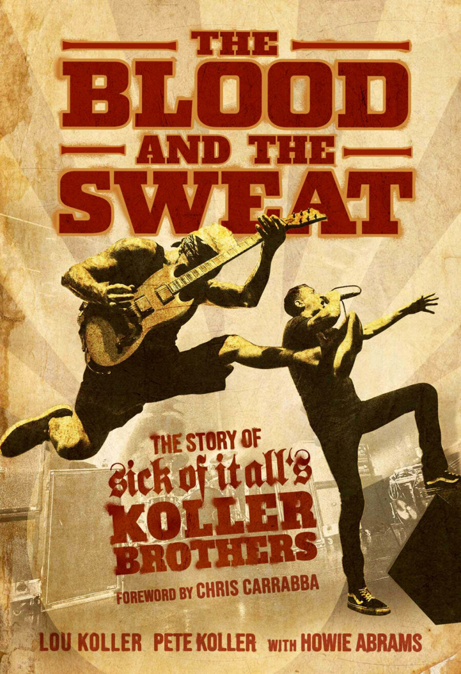 Sick Of It All, book cover, @sickofitallnyc