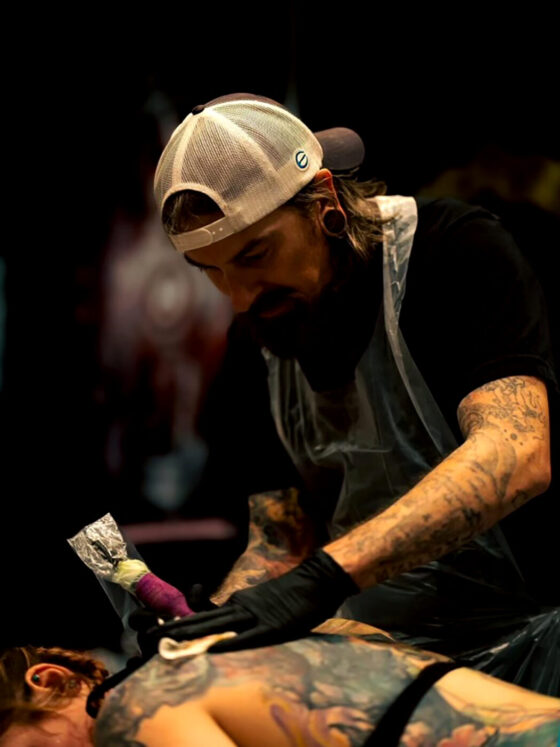 Ty McEwen, tattoo artist, @tymcewen