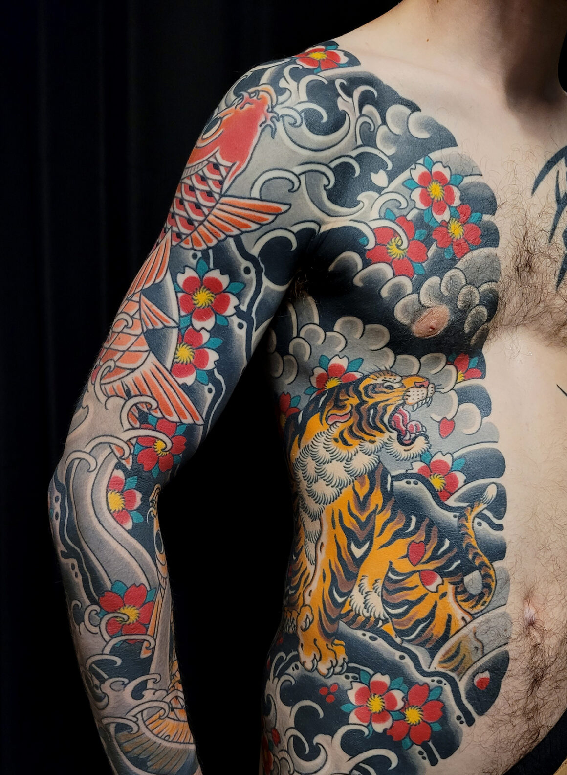 Tattoo by Yom Tattooing, tattoo artist, @_yom_