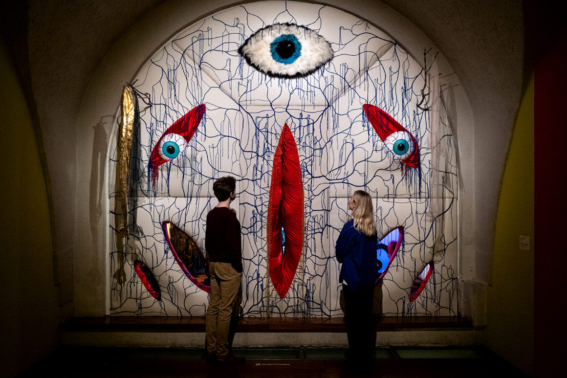 The Horror Show! A Twisted Tale of Modern Britain at Somerset House, London 2022. Image by Stephen Chung for Somerset House