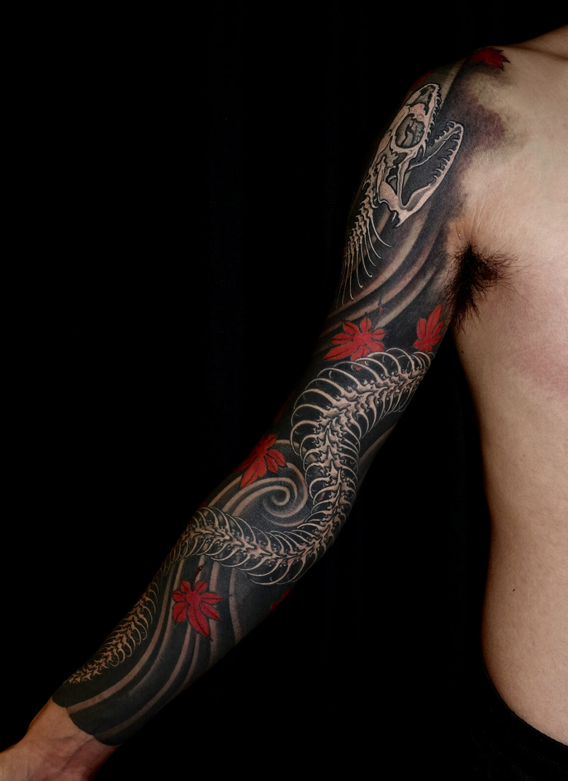 Tatouage par Cuitattoo, Wenlong Liu, @cuitattoo