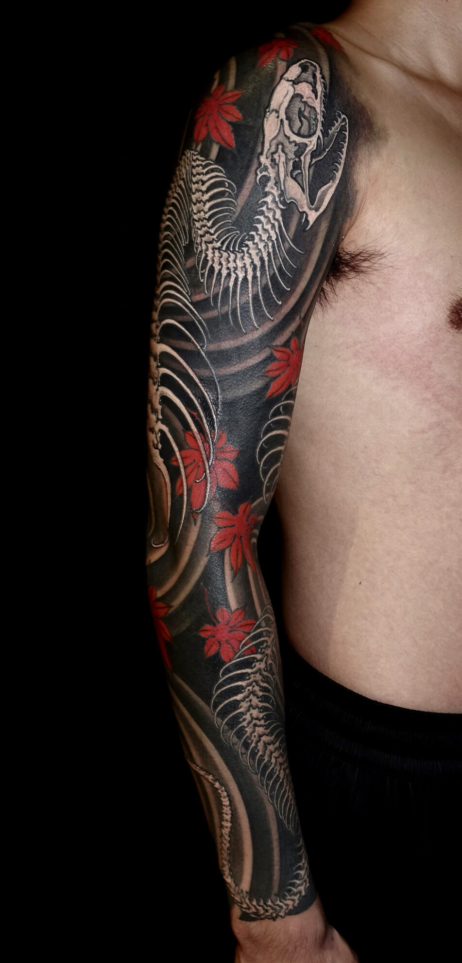 Tatouage par Cuitattoo, Wenlong Liu, @cuitattoo