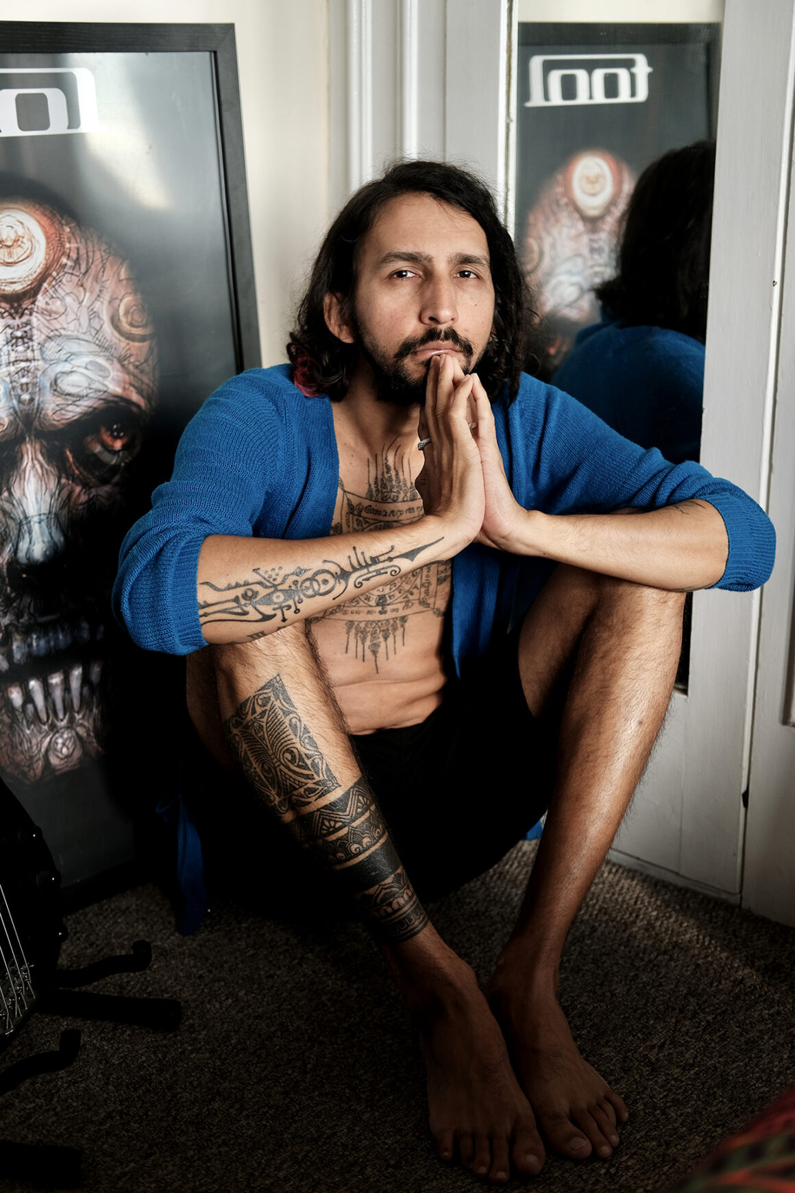 Flower KC, director of Metal For Nepal, @flower_flight666
