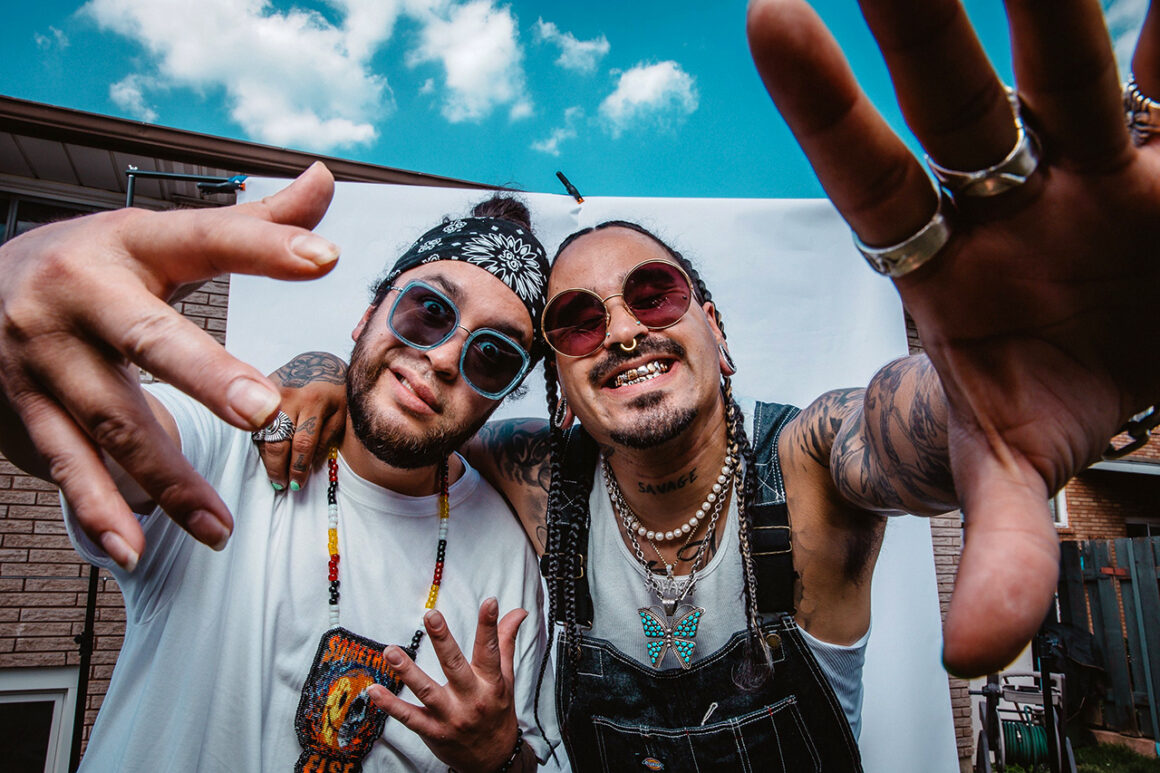 Snotty Nose Rez Kids, music artists, @snottynoserezkids
