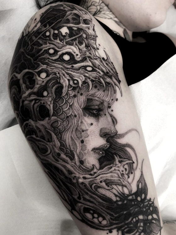 Tattoo by Francesco Bianco, @f_bianco_