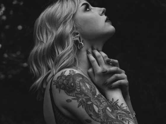 Tammy, tattoo model