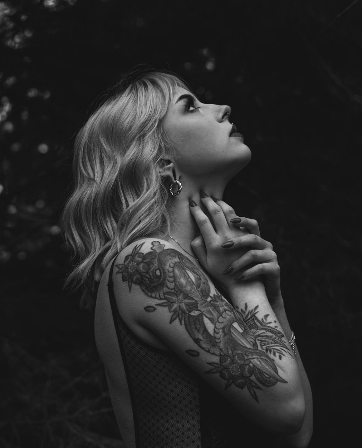 Tammy, tattoo model