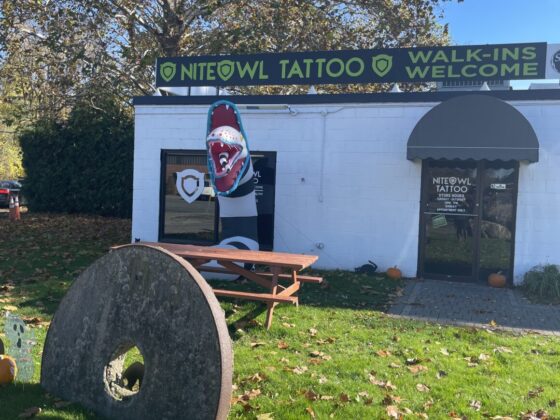 Niteowl Tattoo Shop, Northamton, Massachusetts
