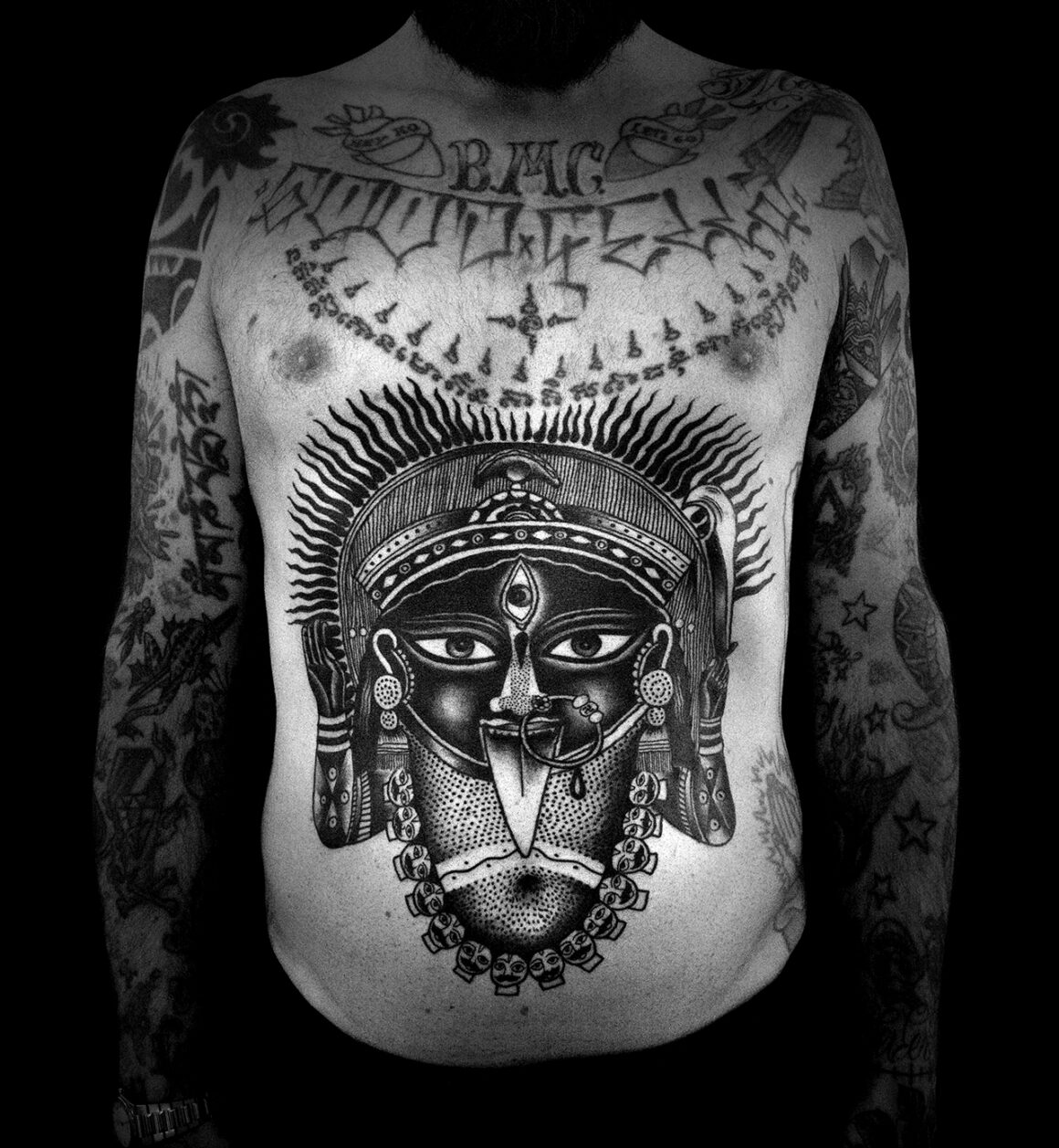 photo from Rosacenere, tattoo by Pietro Sedda