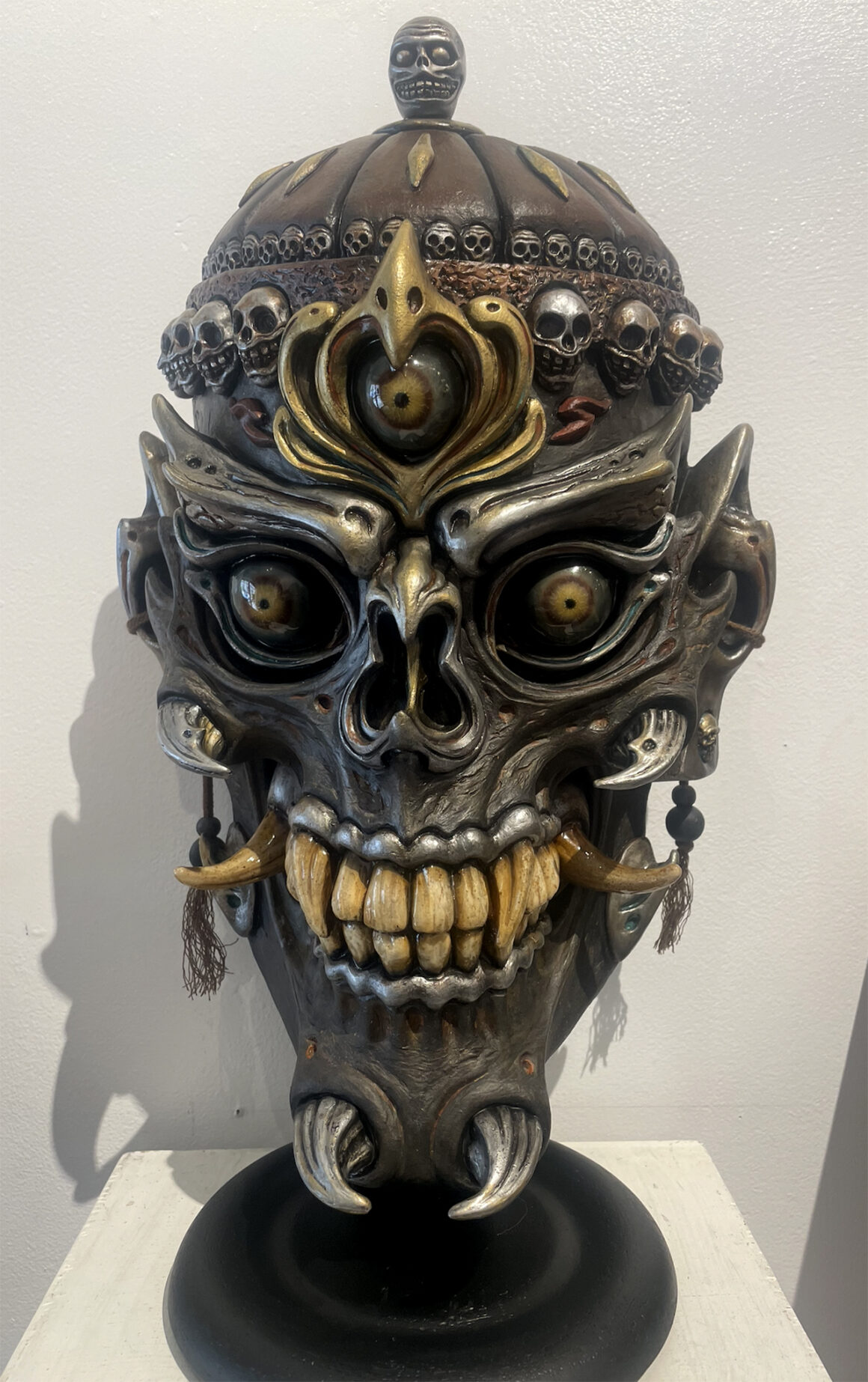 Keiji Aso, Tibetan Skull III Black