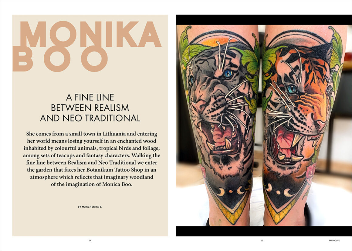 Monika Boo. A fine line between Realism and Neo Traditional