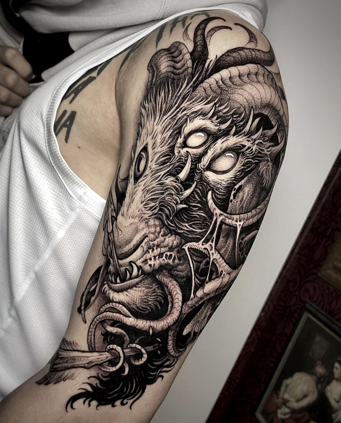 Tattoo by André Fantini, @fantinitattoo