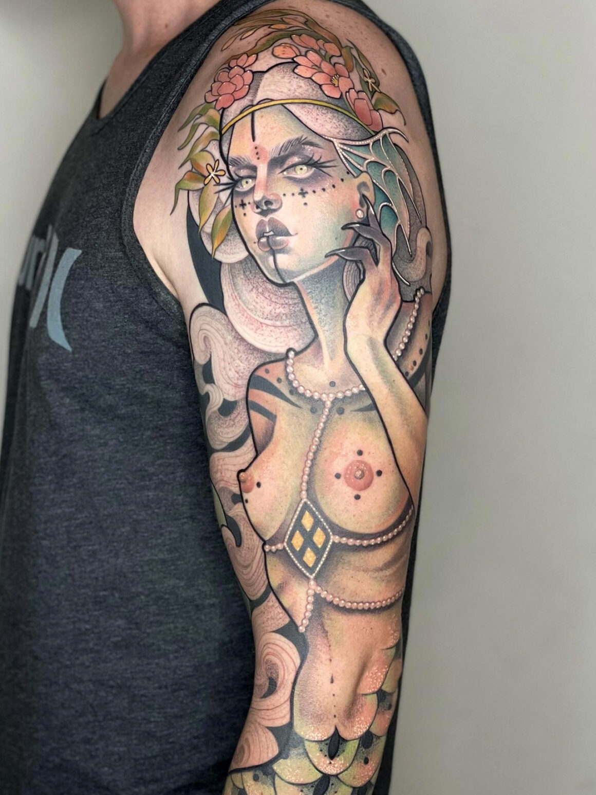 Tattoo by Yvonne Kang, @yvekang
