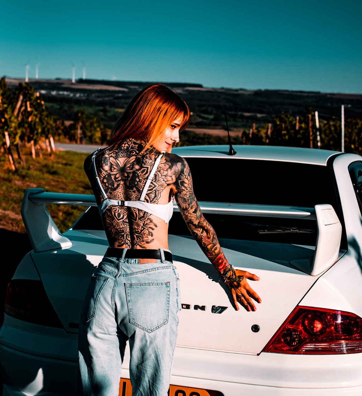 Lindsay Bouzek, Tattoo model, @xlindsay_bzkx