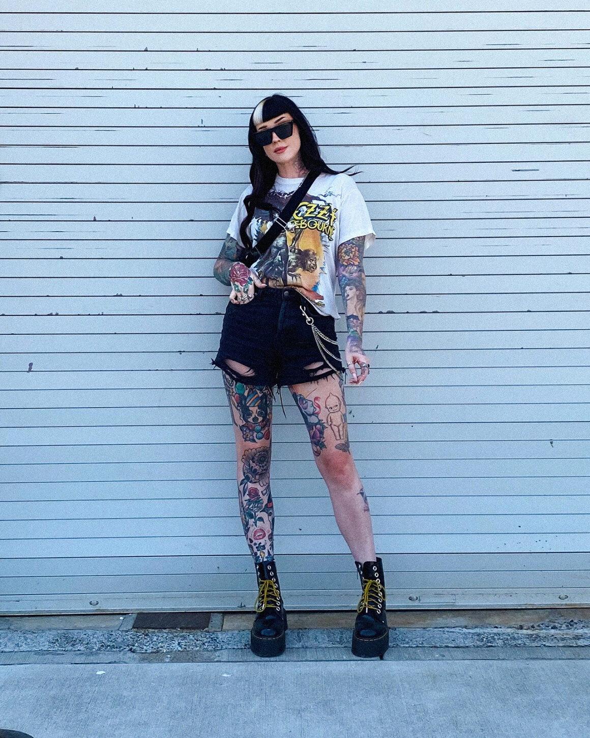Megham Ceallaigh, modèle de tatouage
