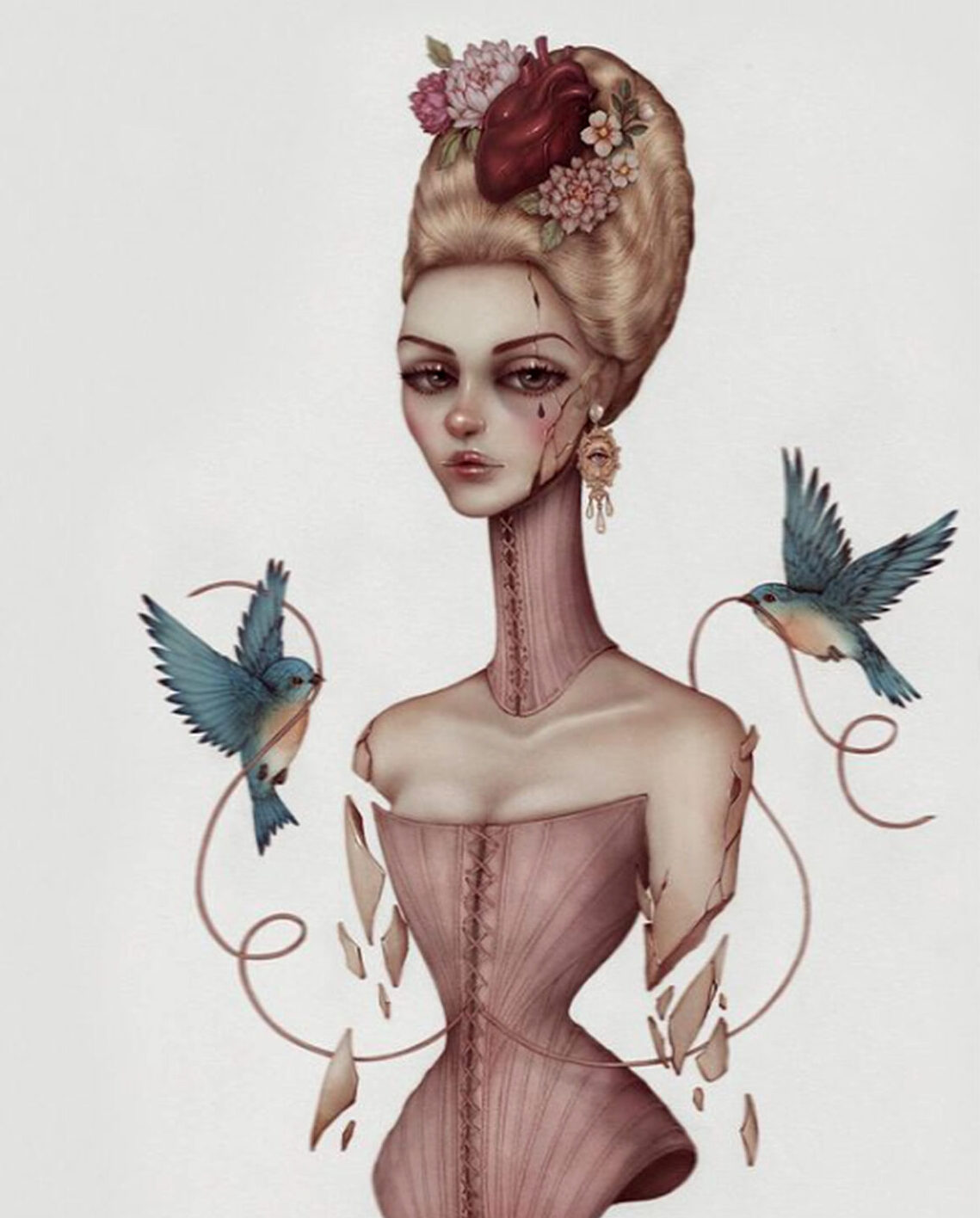 Graphic works by Nicolas Roa