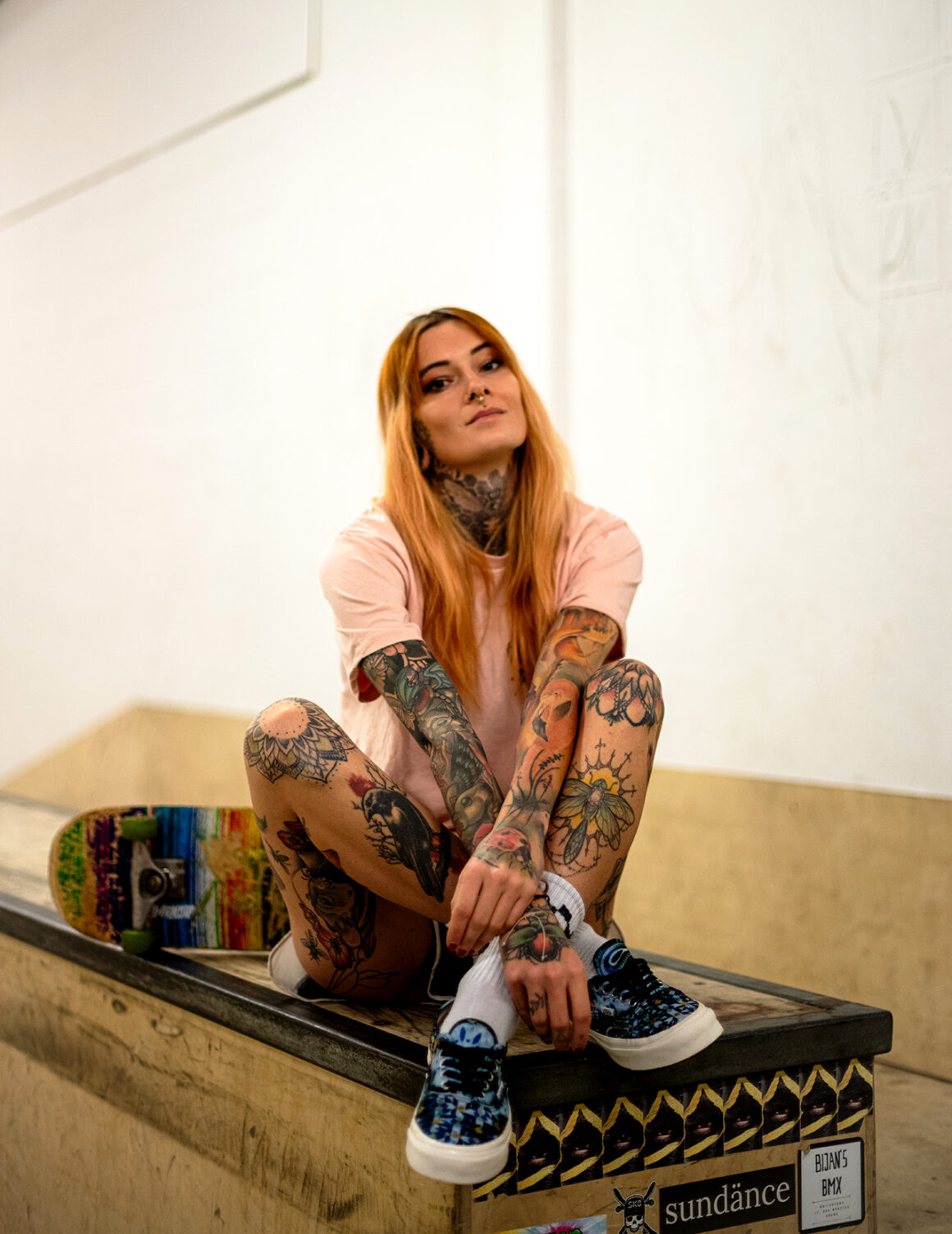 Lindsay Bouzek, modèle de tatouage, @xlindsay_bzkx