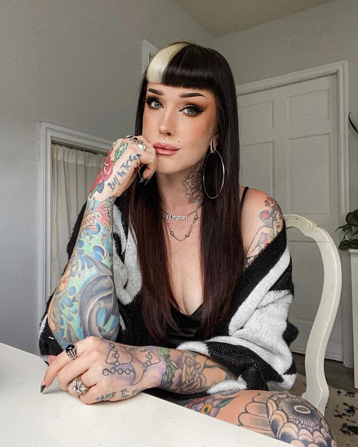 Megham Ceallaigh, tattoo modell
