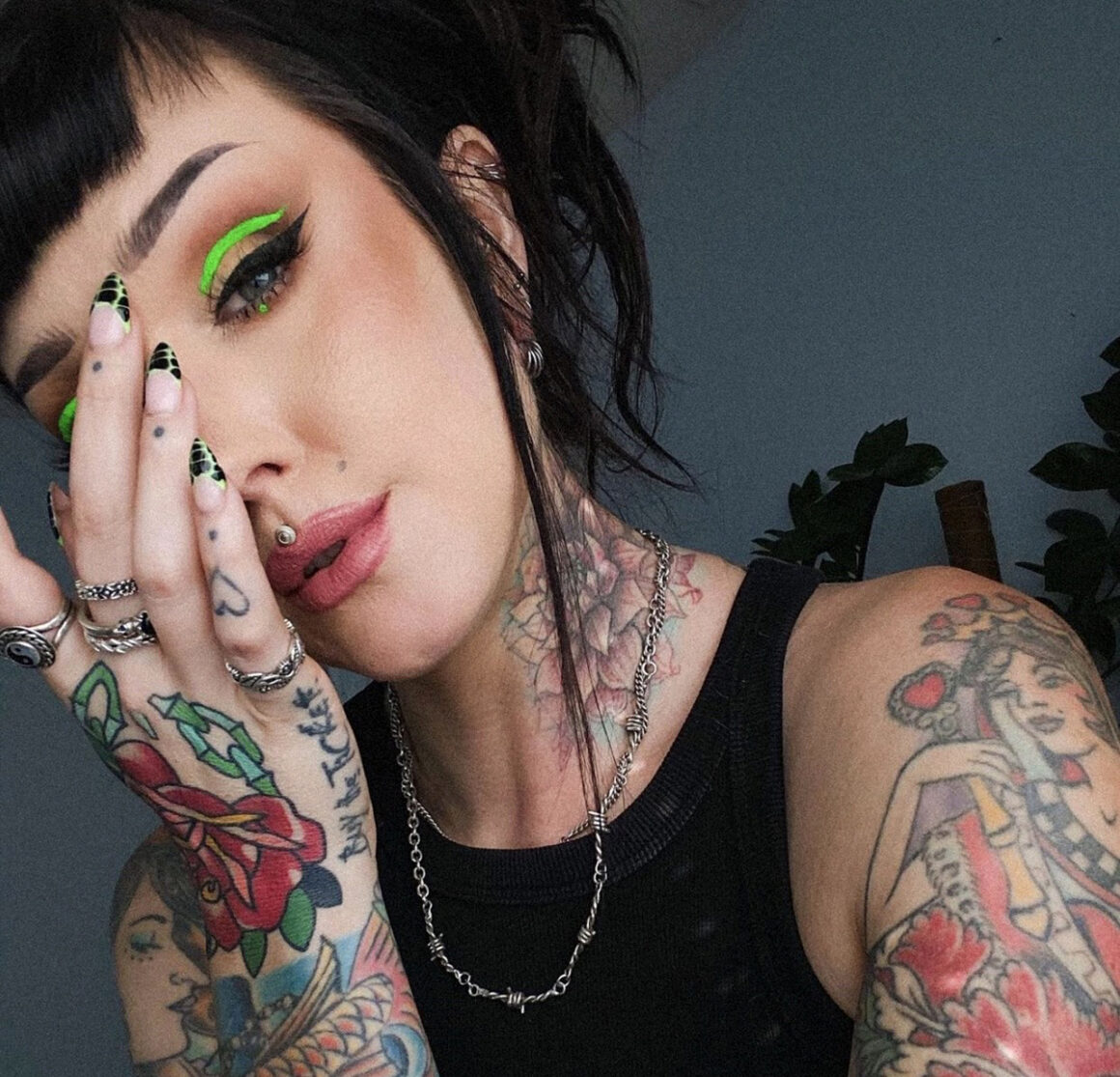Megham Ceallaigh, tattoo model