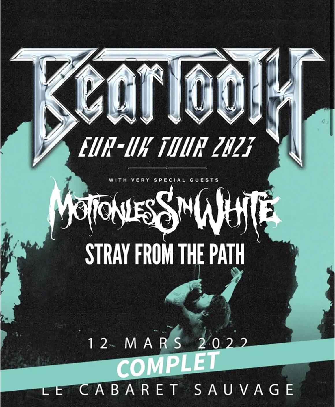 Beartooth, poster, @beartoothband