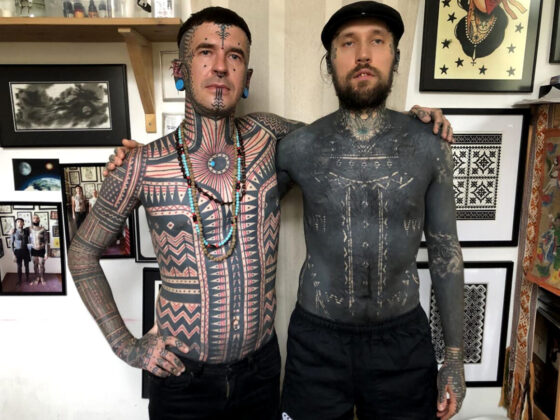 Haivaras Ly (right side), tattoo artist, @haivarasly